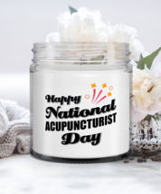 Acupuncturist Candle - Happy National Day - Funny 9 oz Hand Poured Candl... - £15.69 GBP