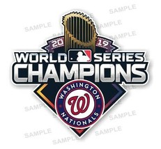 Washington Nationals 2019 Champions Precision Cut  Decal / Sticker - £2.76 GBP+