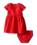 Carters Baby Girls Dress 18M or 24 Months With Bloomers Red Princess Spa... - £5.87 GBP