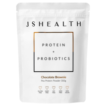 JSHEALTH Protein + Probiotics Chocolate Brownie 300g - £88.17 GBP