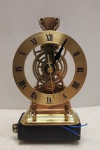 Vintage Hermle Skeleton Quartz Clock 86 / 987 Movement Parts 3 3/4&quot; W. X 5&quot; T - £89.67 GBP