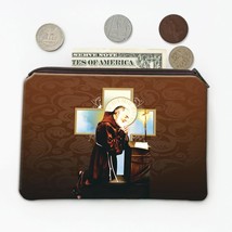 Saint Pio : Gift Coin Purse Padre Of Pietrelcina Catholic Church Religio... - £7.96 GBP