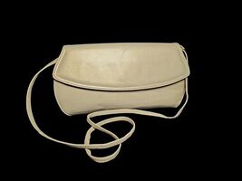 Frenchy of California Gold Leather Clutch Crossbody Shoulder Evening Bag... - $55.15