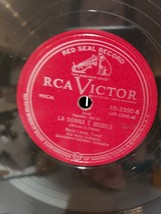 La Donna È Mobile  / The loveliest Night 78 Rpm Mario Lanza Shellac RCA Victor - £24.71 GBP