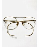 Vintage 30’s Shuron Ful-Vue 12K Gold Filled Wire Frame Semi Rimless Eyeglasses - $177.21