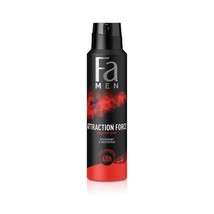Fa Men Attraction Force Spray Deodorant With Seductive Scent 150ml Free Ship - £7.33 GBP
