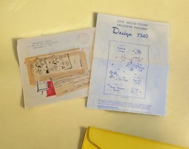 Mail Order Vtg 1975 Multi-Stamp Transfer Pattern Design 7340 UNUSED Baby... - $24.47