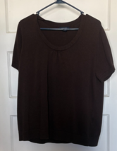 Land’s End Classic Brown Women's Sweater Size XL - $20.10