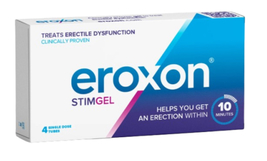 EROXON STIMGEL Erectile Dysfunction - 4 Single Dose Tubes EXP:2027 - $47.50