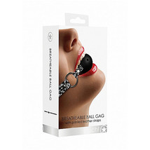 Ouch! Love Street Art Fashion Printed Adjustable Breathable Ball Gag Black - £22.34 GBP