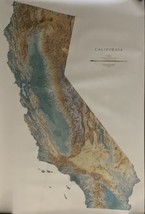 California state map. - £23.95 GBP