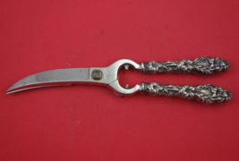 Lily by Whiting Sterling Silver Lobster Shears Hand Cast  10 3/4&quot; - £302.14 GBP