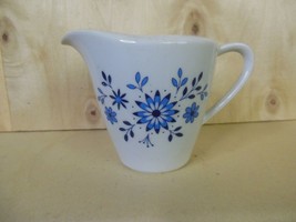 Vintage Seltmann Weiden Bavaria Creamer Blue Flowers 3 Inch - £10.89 GBP