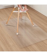 Clear Plastic Area Mat For Under Dining Table, 4&#39;×6&#39; Large No Slip Water... - $64.97