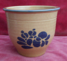 Pfaltzgraff FOLK ART FLOWER POT USA 4 1/4&quot; - £11.09 GBP