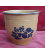 Pfaltzgraff FOLK ART FLOWER POT USA 4 1/4" - $13.93