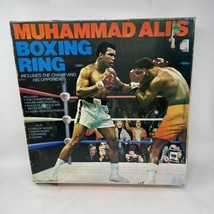 Muhammad Ali Boxing Figures Ring 1976 Mego Original Box Vintage Open Complete - £411.74 GBP