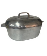 Wagner Ware Magnalite 4265 Dutch Oven Roaster 8 Qt With Grate Vintage - £111.34 GBP