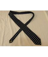 Donald J. Trump Signature Collection 100% Silk Black Blue Tie &amp; Protecto... - €34,19 EUR