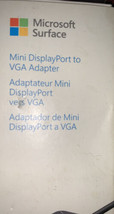 New Microsoft 1554 Mini Display Port to VGA Adapter Surface Pro 2, 3, 4,... - £19.36 GBP