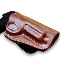 Fits Beretta M9A1 9mm W/Rail 4.9”BBL Leather OWB Paddle Holster Open Top #1344# image 2