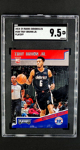 2018 2018-19 Panini Chronicles Playoff #200 Troy Brown Jr. Rookie RC SGC 9.5 - £12.75 GBP