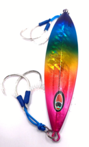Japanese style Slow Pitch Lure RED YELLOW GREEN PINK BLUE 250g Iridescen... - £11.69 GBP