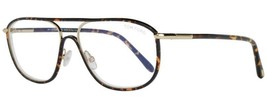 Tom Ford 5624-B 056 Tortoise Blue Block Eyeglasses TF5624 056 58mm - £163.71 GBP