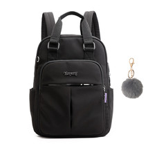 Mjzkxqz Brand School Bag Large Capacity Multi-Pocket Women Backpack High Quality - £52.60 GBP