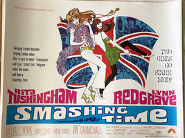 Smashing Time 1967 vintage movie poster - £78.66 GBP
