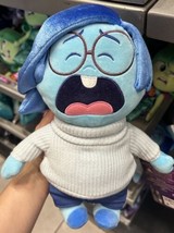 Disney Parks Inside Out 2 Sadness Crying 11&quot; Plush NWT 2024 - £39.04 GBP