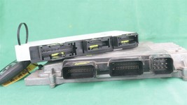 11-12 BMW 528i F10 N52 Ecu Dme Cas4 MSV90 Engine Computer Module & Fob 7613806 image 7