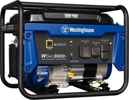 Westinghouse 4650 Watt Portable Generator, Rv Ready 30A Outlet,, Carb Compliant. - £357.10 GBP