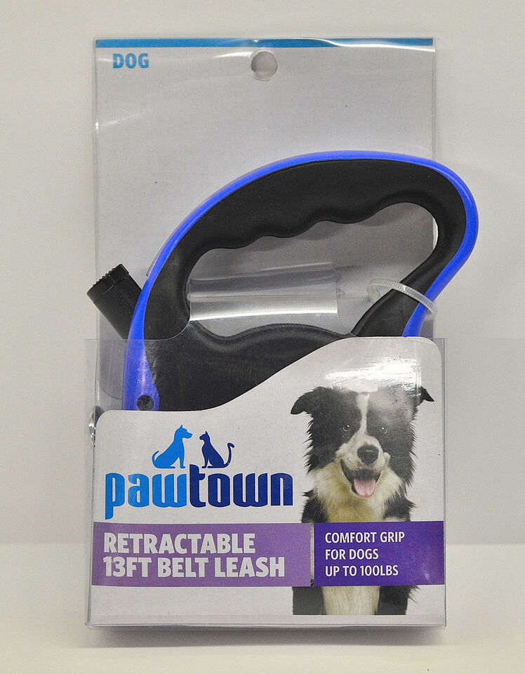 !Pawtown Retractable 13ft Belt Leash - $13.59