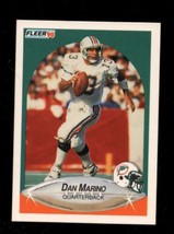 1990 FLEER #244 DAN MARINO NMMT DOLPHINS HOF - $5.39