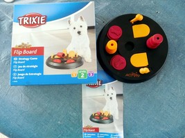 Pet Trixie Flip Board Interactive Dog Toy Puzzle (Level 2) Black New In Box (T) - £19.23 GBP