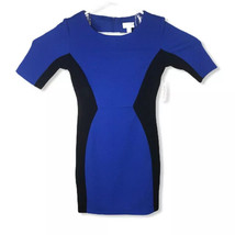 Bisou bisou Blue Black Dress 10 - $22.99