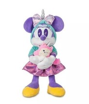 Disney Minnie Mouse Plush Mystical Unicorn Small New with Tags 15.5” Tall - £17.18 GBP