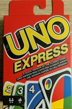 UNO Express Card Game Official Licensed Mattel Product 2-4 Players Compl... - $7.68