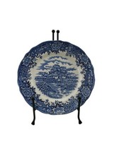 1 English Village 10&quot; Dinner Plates Salem China Co. Olde Staffordshire E... - $11.81