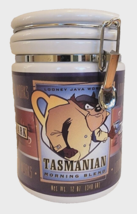 Vintage 1995 Tasmainian Morning Blend Coffee Canister Devil Warner Brothers - £22.32 GBP