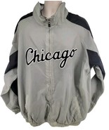 Vintage Chicago White Sox Majestic Jacket Mens 2XL Shell Road Gray - £40.68 GBP