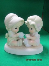 PRECIOUS MOMENTS ENESCO JAPAN FIGURINE FRIENDSHIP HITS THE SPOT ^^ - $24.75