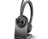 Plantronics Poly - Voyager 4320 UC Wireless Headset + Charge Stand Headp... - £141.39 GBP