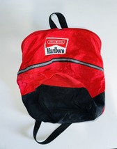 Vintage Marlboro Unlimited Small Red and Black Backpack in Great Condition Rare - £34.95 GBP