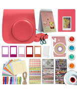 Deluxe Stylish Fun Accessory Kit For Fujifilm Instax Mini 9 Camera Flami... - $18.99