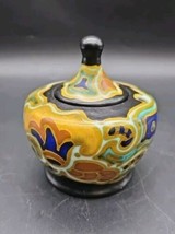 Antique Dutch Gouda pottery Ink Well Art Deco 1930&#39;s Zenith #189 - $676.26