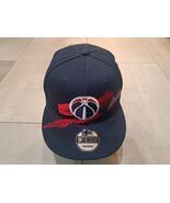 New Era 9Fifty Men Washington Wizards Snapback Hat Navy Blue Adjustable ... - $35.20 CAD