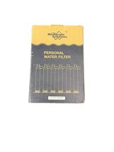 Membrane Solutions Personal Water Filter,Portable Purification Straw Cam... - $39.95