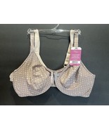 2-Pack OLGA Cushioned Comfort Underwire Bras 05006R Nude/Taupe Dots Size... - £24.07 GBP